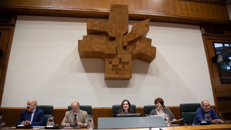 Pleno Ordinario en el Parlamento Vasco (05-10-2023)