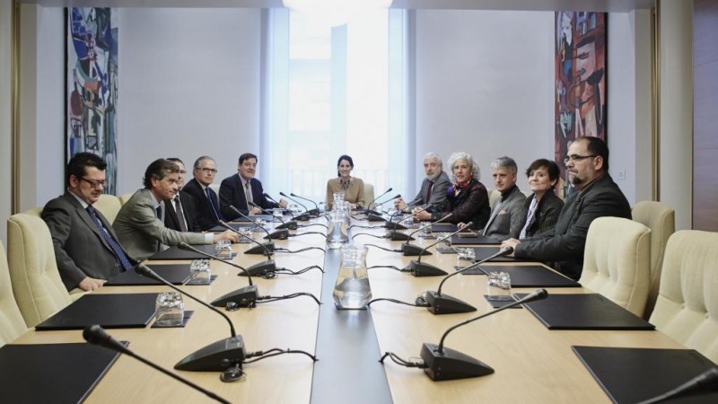 Reunión con los miembros del Tribunal Superior de Justicia del País Vasco