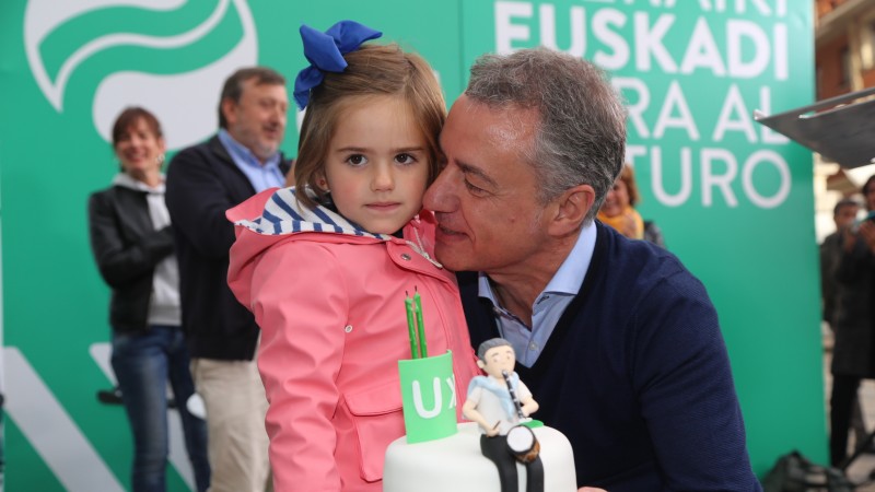 Iñigo Urkullu. Mitin Agurain. 18/09/2016