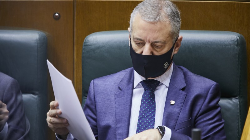 Pleno Ordinario en el Parlamento Vasco (25-03-2021) 