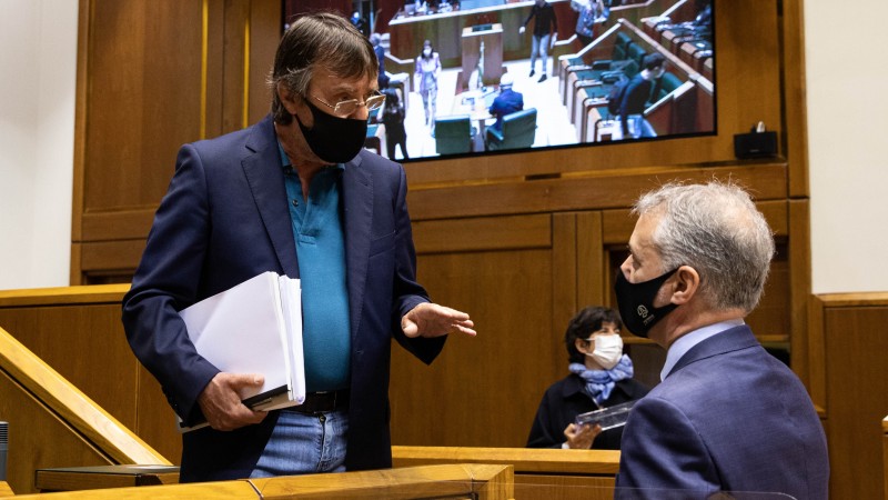 Pleno Ordinario en el Parlamento Vasco (17-06-2021)