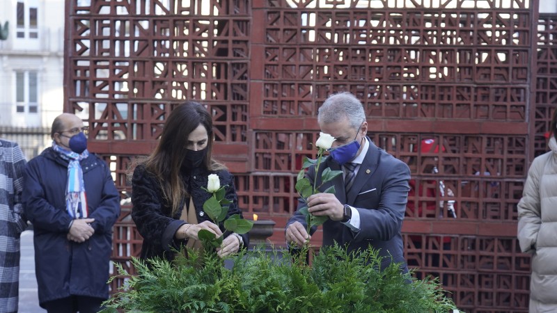 Día de la Memoria en el Parlamento vasco - 2021