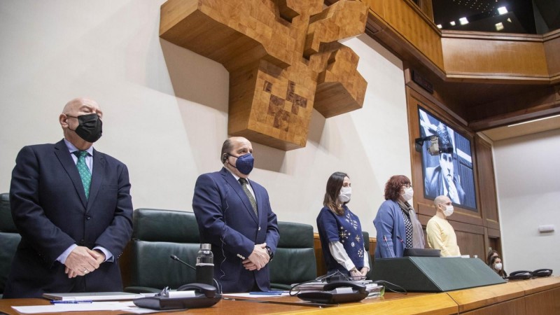 Pleno Ordinario en el Parlamento Vasco (10-02-2022)