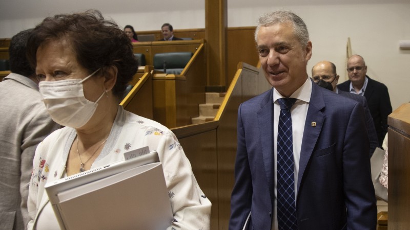 Pleno Ordinario en el Parlamento Vasco (02-06-2022)