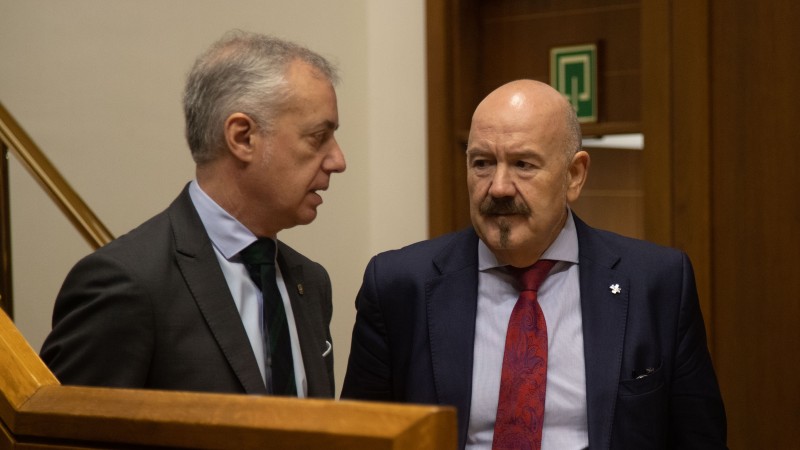 Pleno Ordinario en el Parlamento Vasco (22-12-2022)