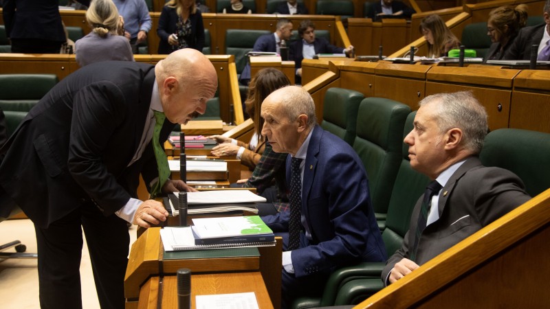 Pleno Ordinario en el Parlamento Vasco (09-02-2023)