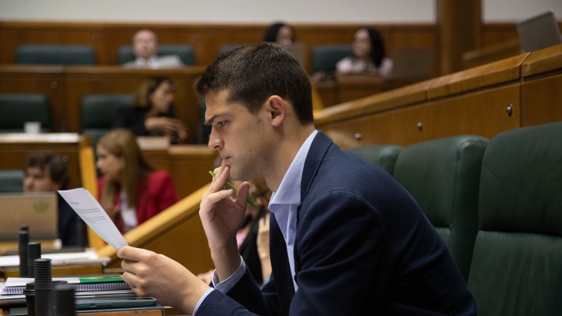 Pleno Ordinario en el Parlamento Vasco (11-05-2023)
