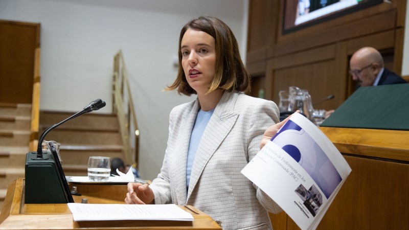 Pleno Ordinario en el Parlamento Vasco (08-06-2023)