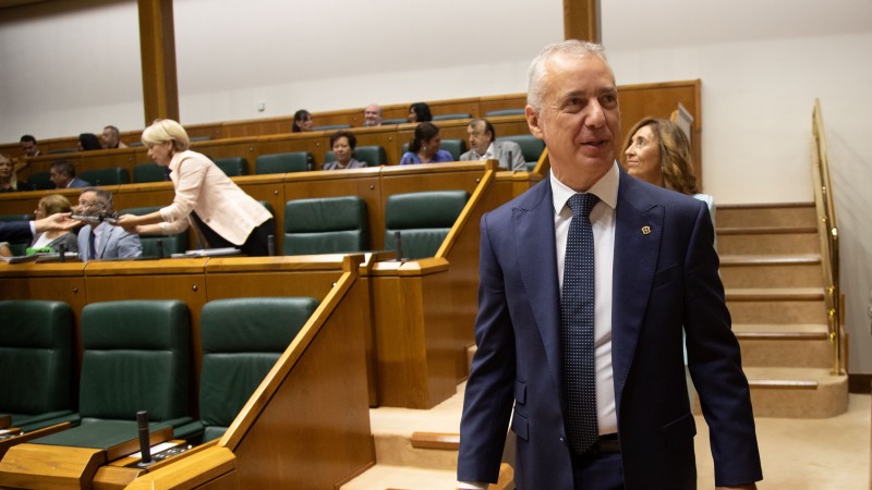 Pleno de Política General en el Parlamento Vasco (14-09-2023)
