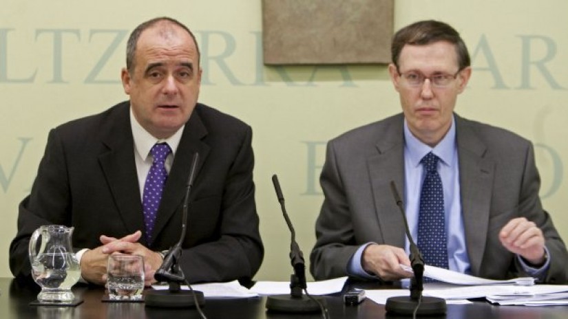 Joseba Egibar y Ricardo Gatzagaetxeberria