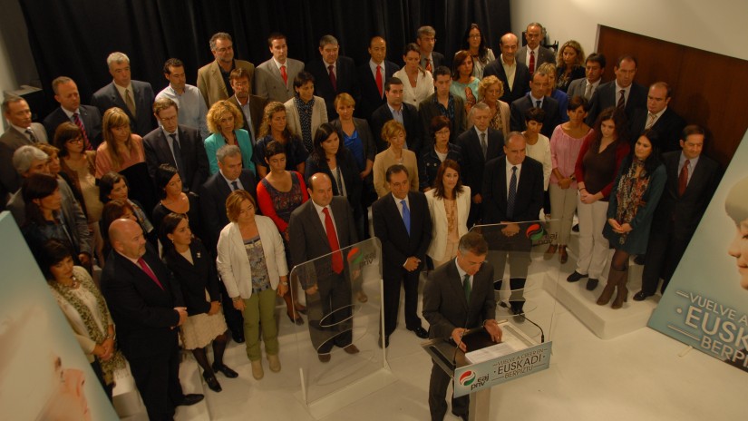 Iñigo Urkullu, presidente del EBB de EAJ-PNV y can