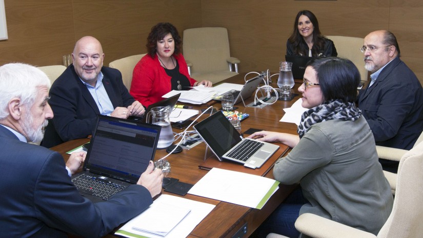 La Mesa del Parlamento celebra su primera reunión de la XI legislatura