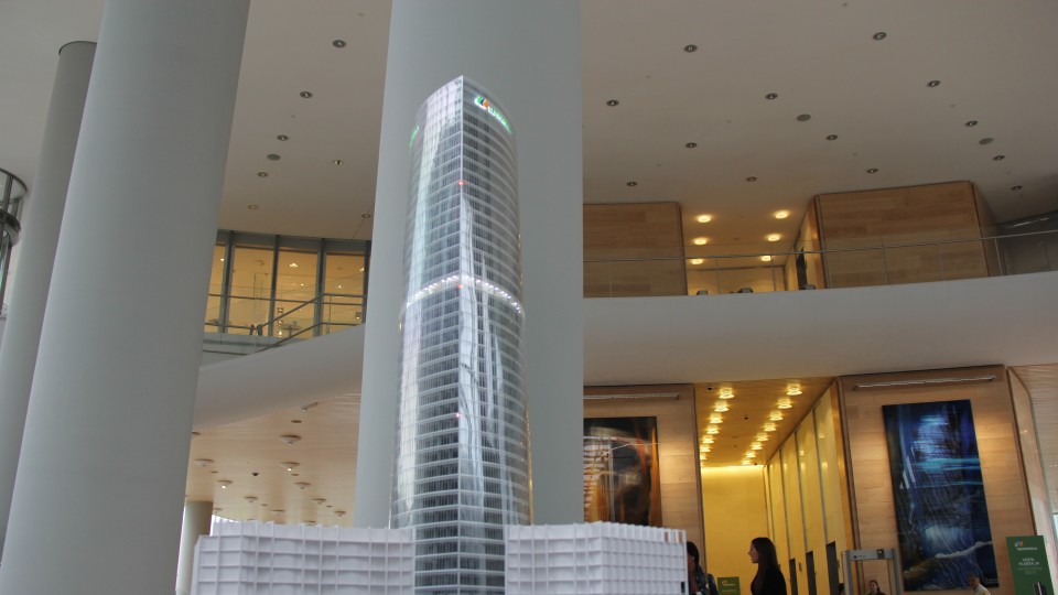 Maqueta de la Torre Iberdrola