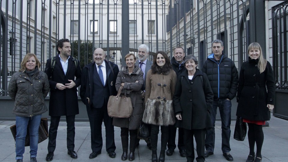 Representantes de la Cámara vasca en el Congreso 