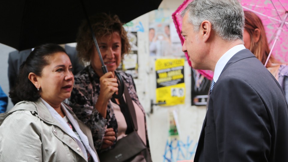 Urkullu en Durango. Igualdad