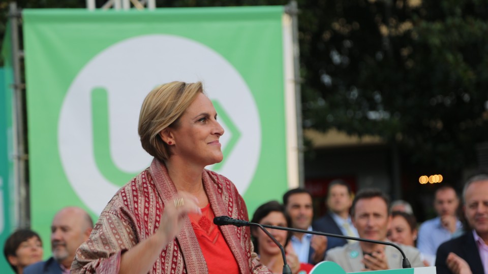 Urkullu, Ortuzar, Atutxa. Mitin. Barakaldo