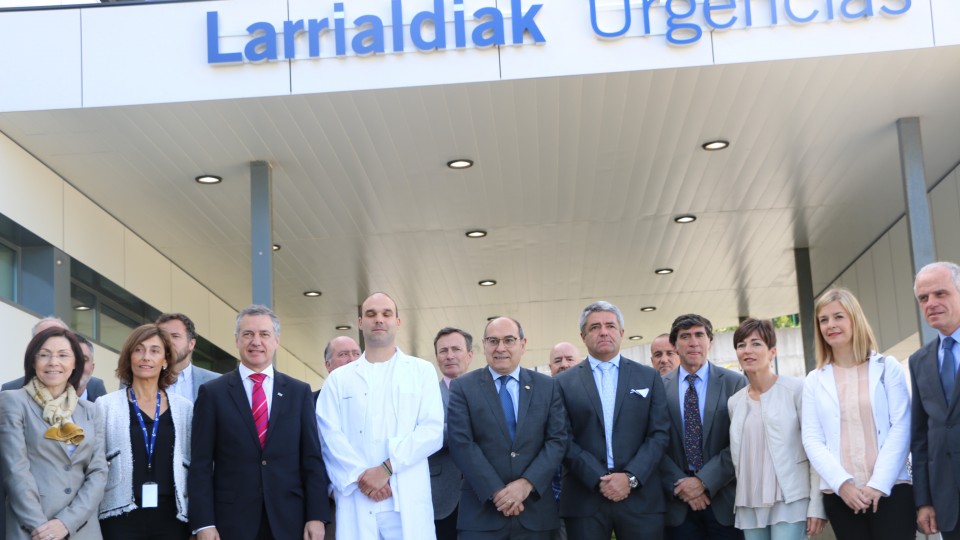 Inauguración del servicio de urgencias del Hospital de Urduliz