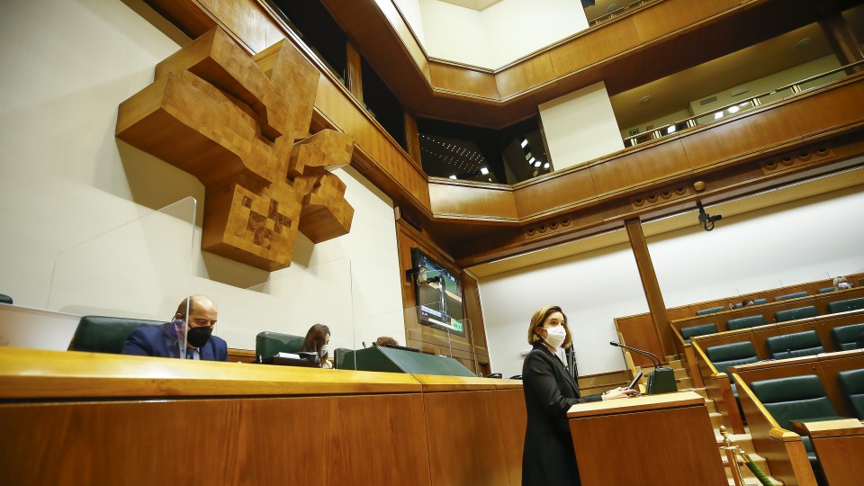 Pleno Ordinario en el Parlamento Vasco (10-12-2020)