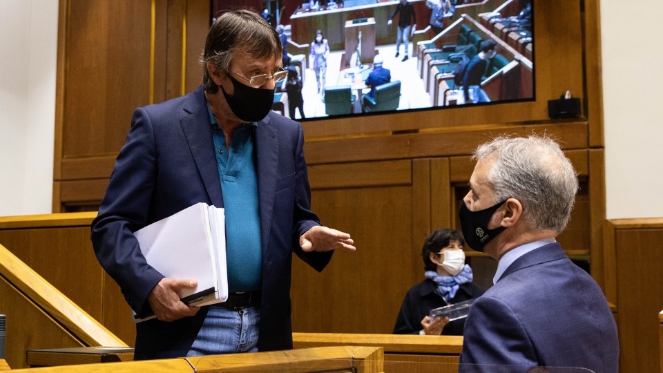 Pleno Ordinario en el Parlamento Vasco (17-06-2021)