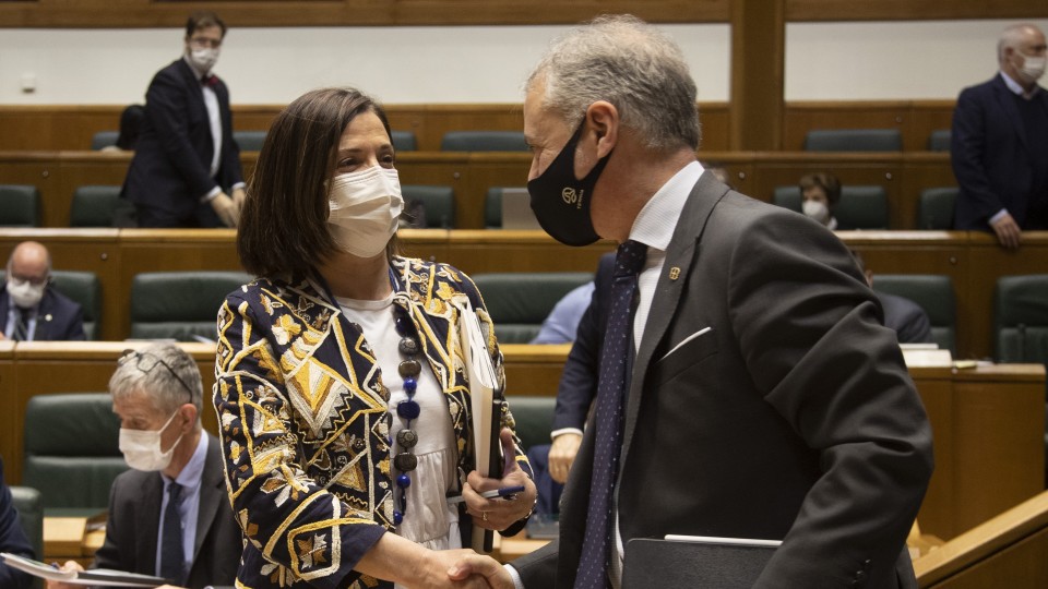 Pleno Ordinario en el Parlamento Vasco (10-3-2022)