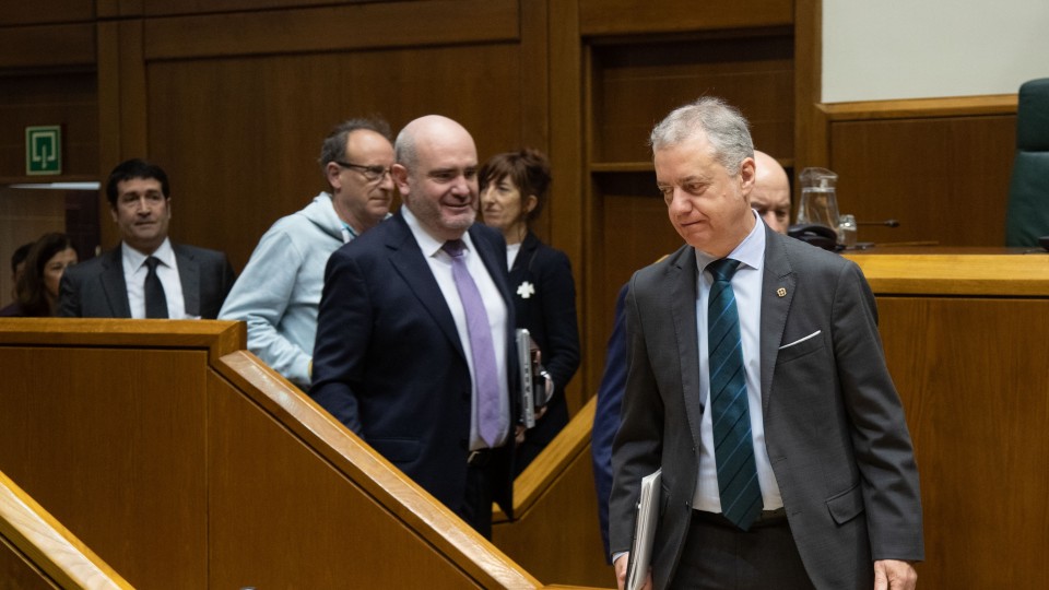 Pleno Ordinario en el Parlamento Vasco (09-03-2023)