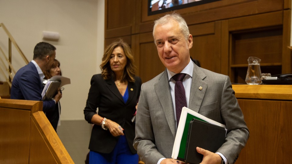 Pleno Ordinario en el Parlamento Vasco (21-09-2023)