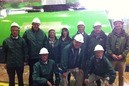 Parlamentarios de EAJ-PNV visitaron la central térmica de Pasajes