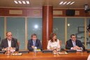 Reunión entre EAJ-PNV y PSE en el Parlamento