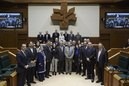 Visita al Parlamento de los embajadores de la Liga de los Estados Arabes