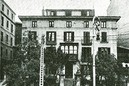 Foto antigua de la casa originaria de Sabino Arana III
