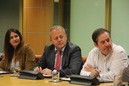 Andoni Ortuzar e Iñigo Urkullu en la reunión de inicio de curso parlamentario