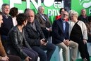 Mitin. Joseba Agirretxea, Maribel Vaquero, Joseba Egibar, Maite Peña. Errenteria