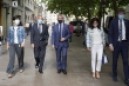 Iñigo Urkullu, Estefanía Beltran de Heredia, Beatriz Artolazabal, Ramiro González y Gorka Urtaran