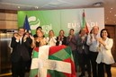 Incontestable victoria de EAJ-PNV en las tres capitales y en los tres Territorios de la CAV que se extiende a las Elecciones Europeas