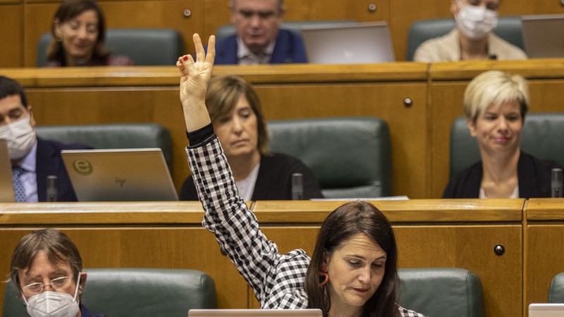 Pleno Ordinario en el Parlamento Vasco (05-05-2022)